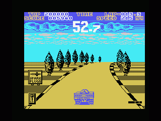 Le Mans screenshot 5 for MSX